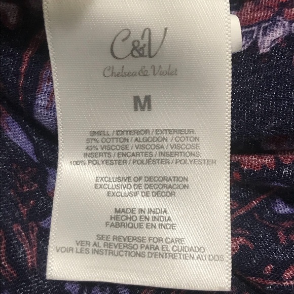 CHELSEA & VIOLET Boho Embellished Tunic - Picture 7 of 7